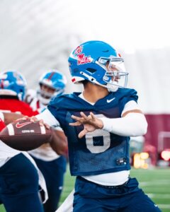 Trinidad Chambliss Has Been Unbelievable For The Ole Miss Rebels 🏈 Team.