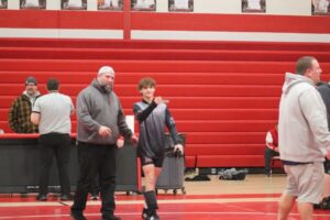 Chad Chisholm Helping Out The Capac Chiefs Wrestling Team…