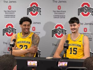 Yaxel Lendeborg & Aday Mara Carried The Michigan Wolverines To A Victory On Super Bowl Sunday In Columbus.