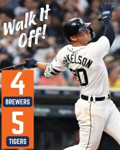 Spencer Torkelson Walk-Off Solo HR At Comerica Park In Detroit….