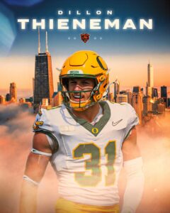 Safety Jordan Thieneman Selected By The Chicago Bears 🏈 Team…
