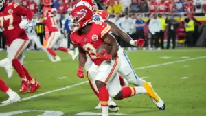 Kenneth Walker III Stud RB For The Kansas City Chiefs Football Team.